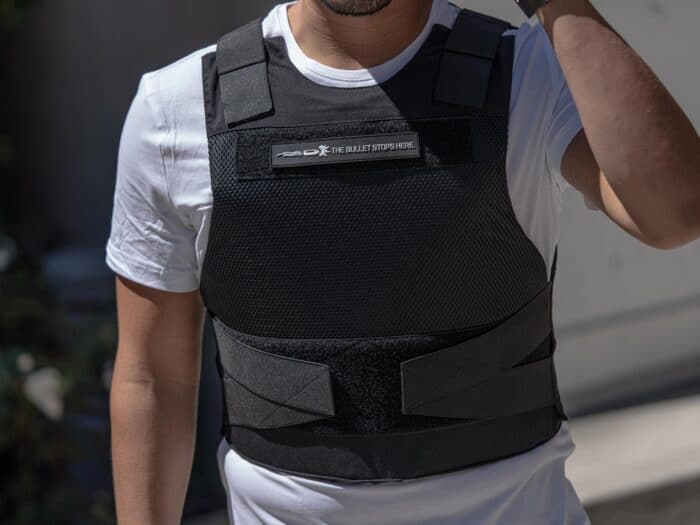 Concealable Level 3A Bulletproof Vest "Spectre" FLEXCORE