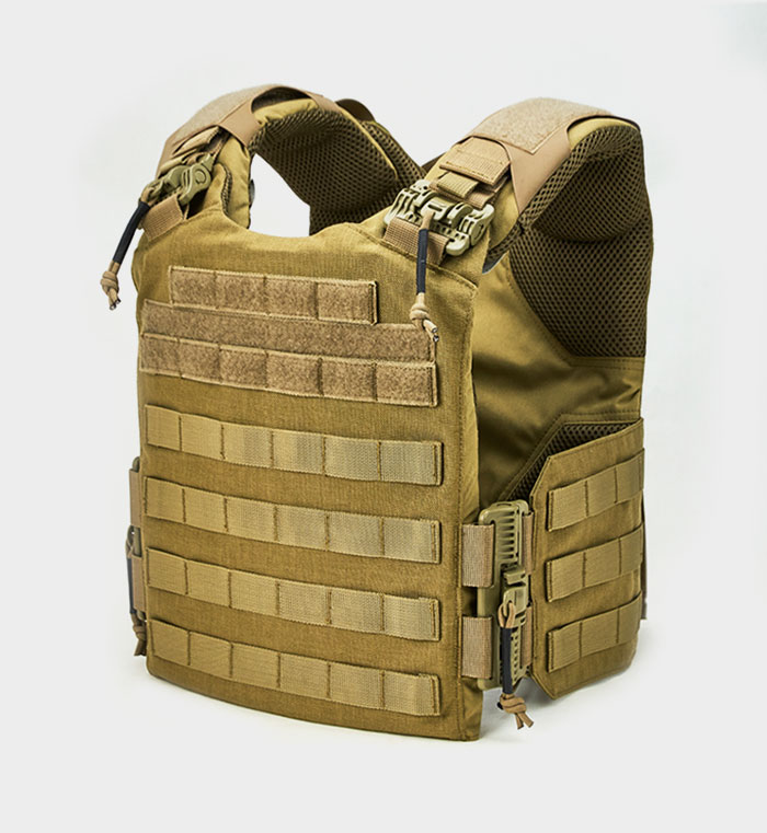 Quadrelease Plate Carrier Level 4 Armor Plates Level 3A Side Panels