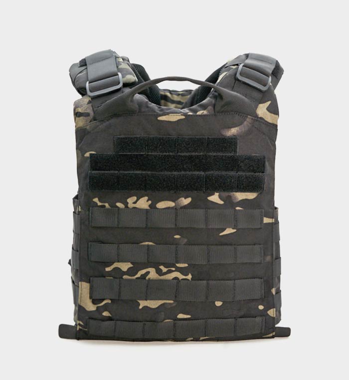 Quadrelease Plate Carrier Black Multicam