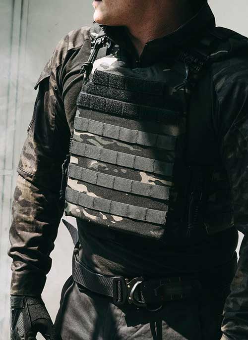 Quadrelease Tactical Plate Carrier Nightwatch