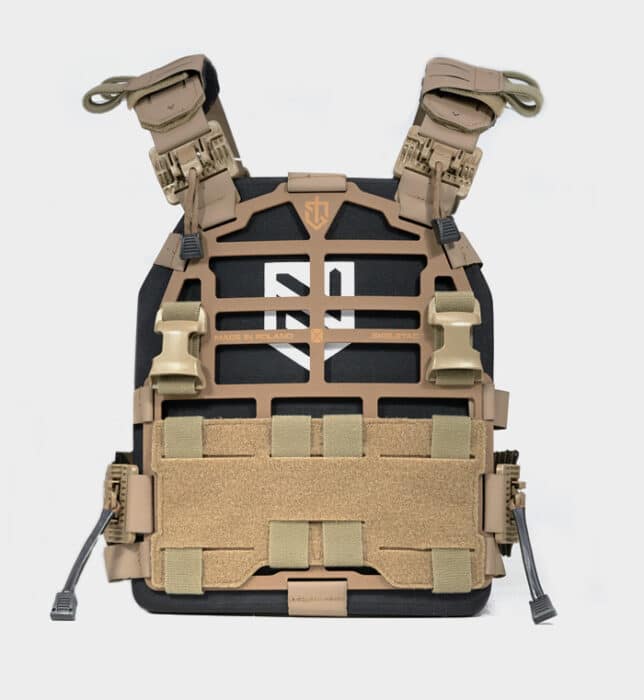 Skeletac Solid and Lightweight Plate Carrier Vest Ace Link Armor
