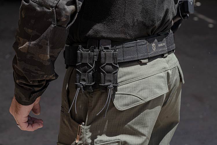 Durable Tactical Belt Multicam Black - Ace Link Armor