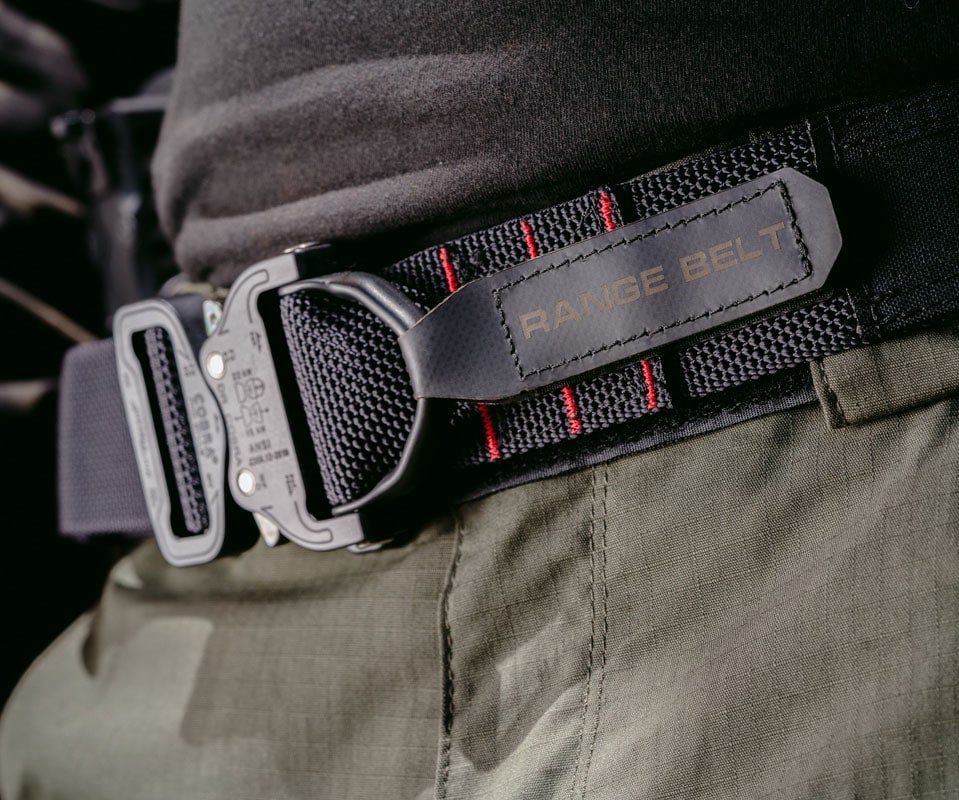 Durable Tactical Belt Multicam Black - Ace Link Armor