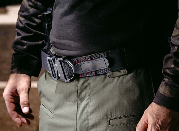 Men wearing Tactical Belt