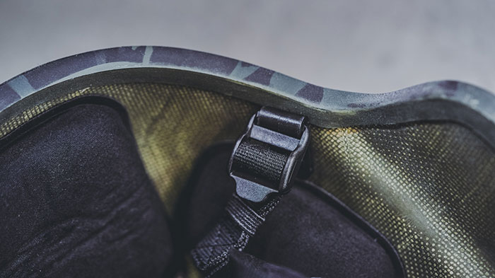 MICH Ballistic Helmet Black Multicam