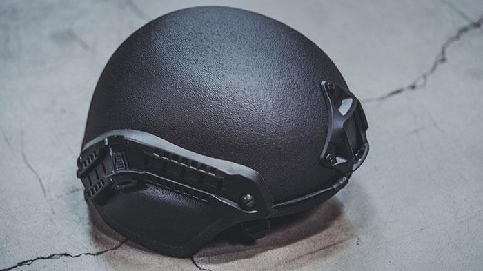 MICH Combat Ballistic Helmet Black