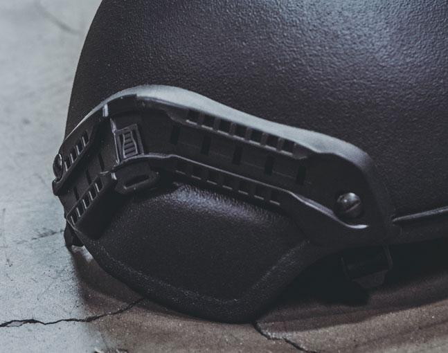 MICH Combat Ballistic Helmet Black