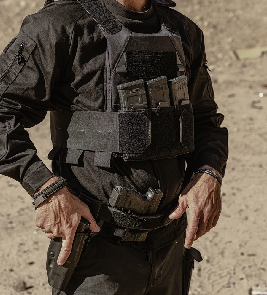 React Plate Carrier Black