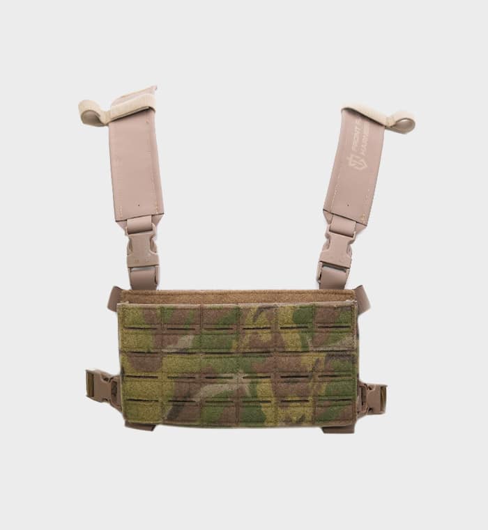 Tactical Chest Rig Single Stack Multicam