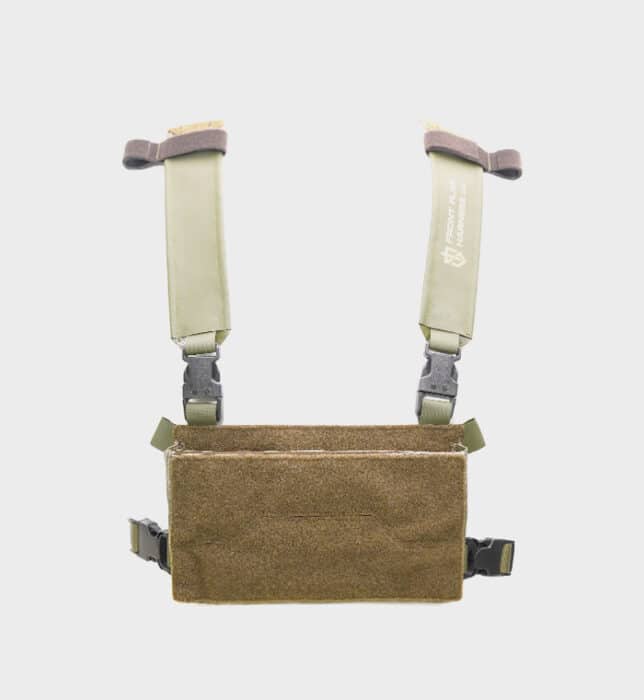 Tactical Chest Rig Double Stack Tan