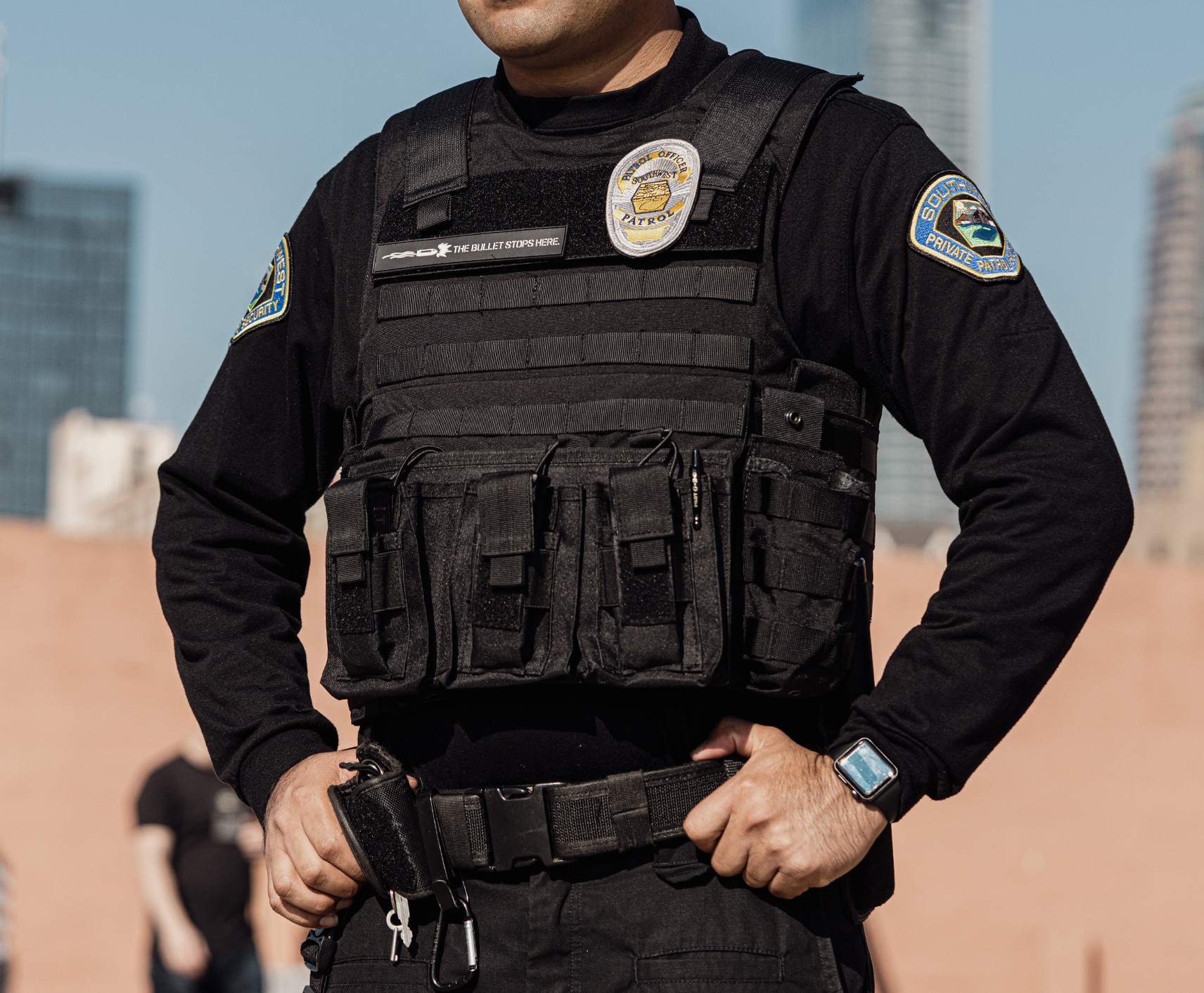 Comp-28 Tactical Bulletproof Vest for Security Personnel