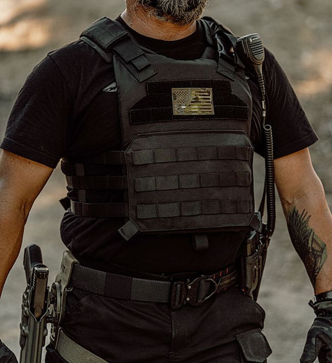 Recoil Plate Carrier Black