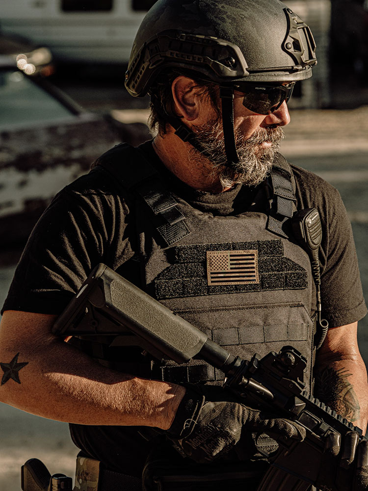 Recoil Plate Carrier Black