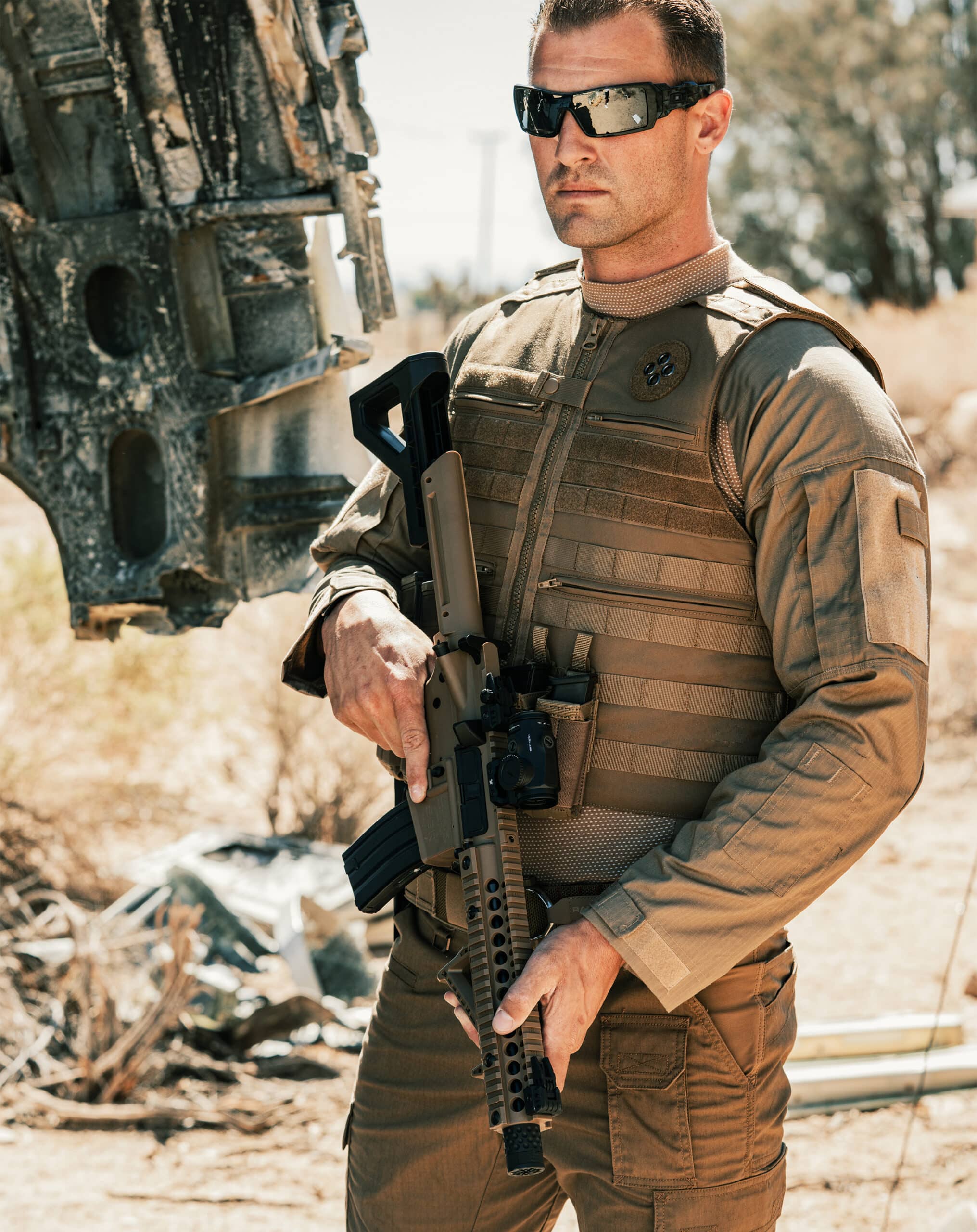 Patrol Bulletproof Vest Level IIIA Standard