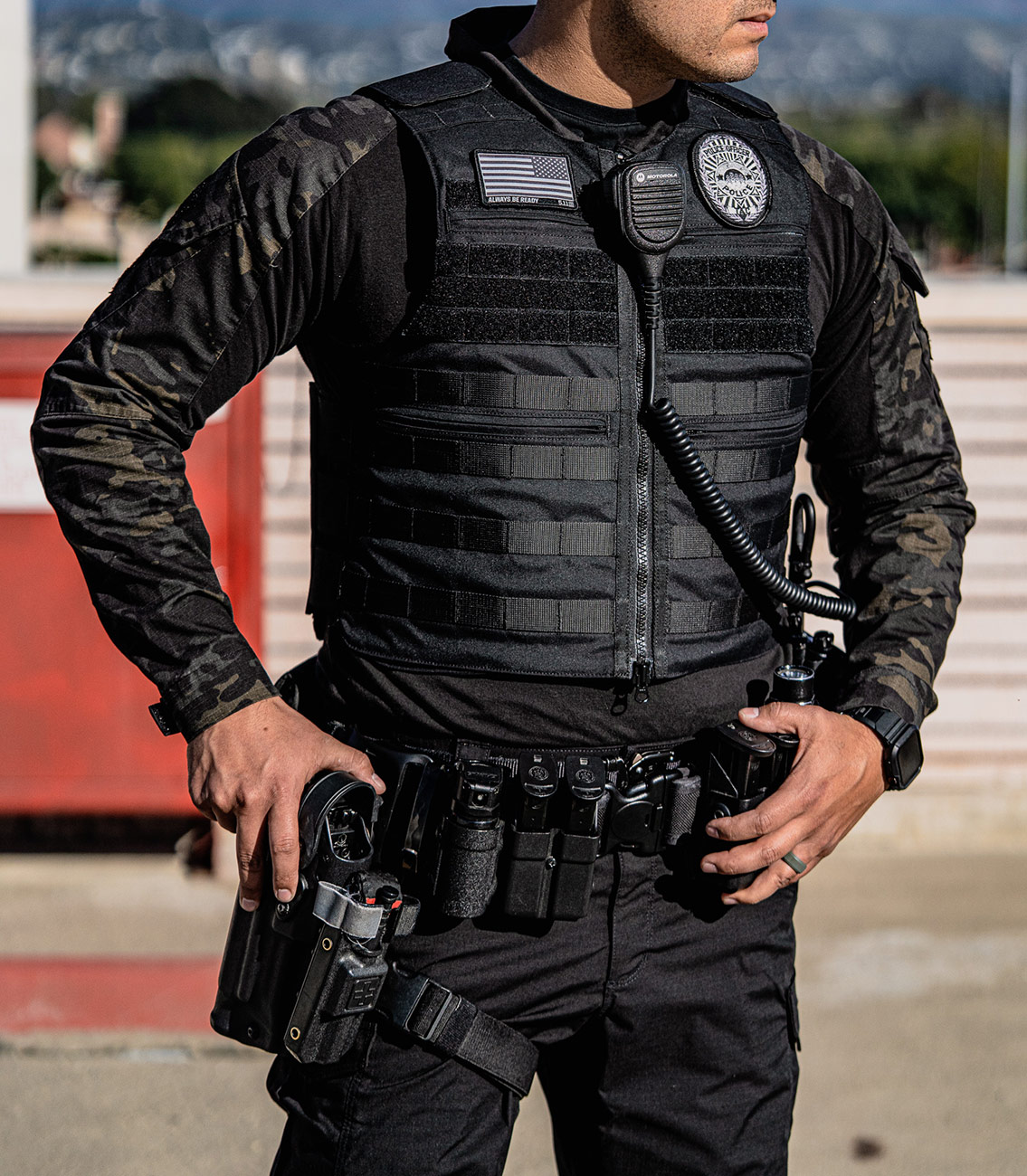 Patrol Bulletproof Vest Level IIIA Standard