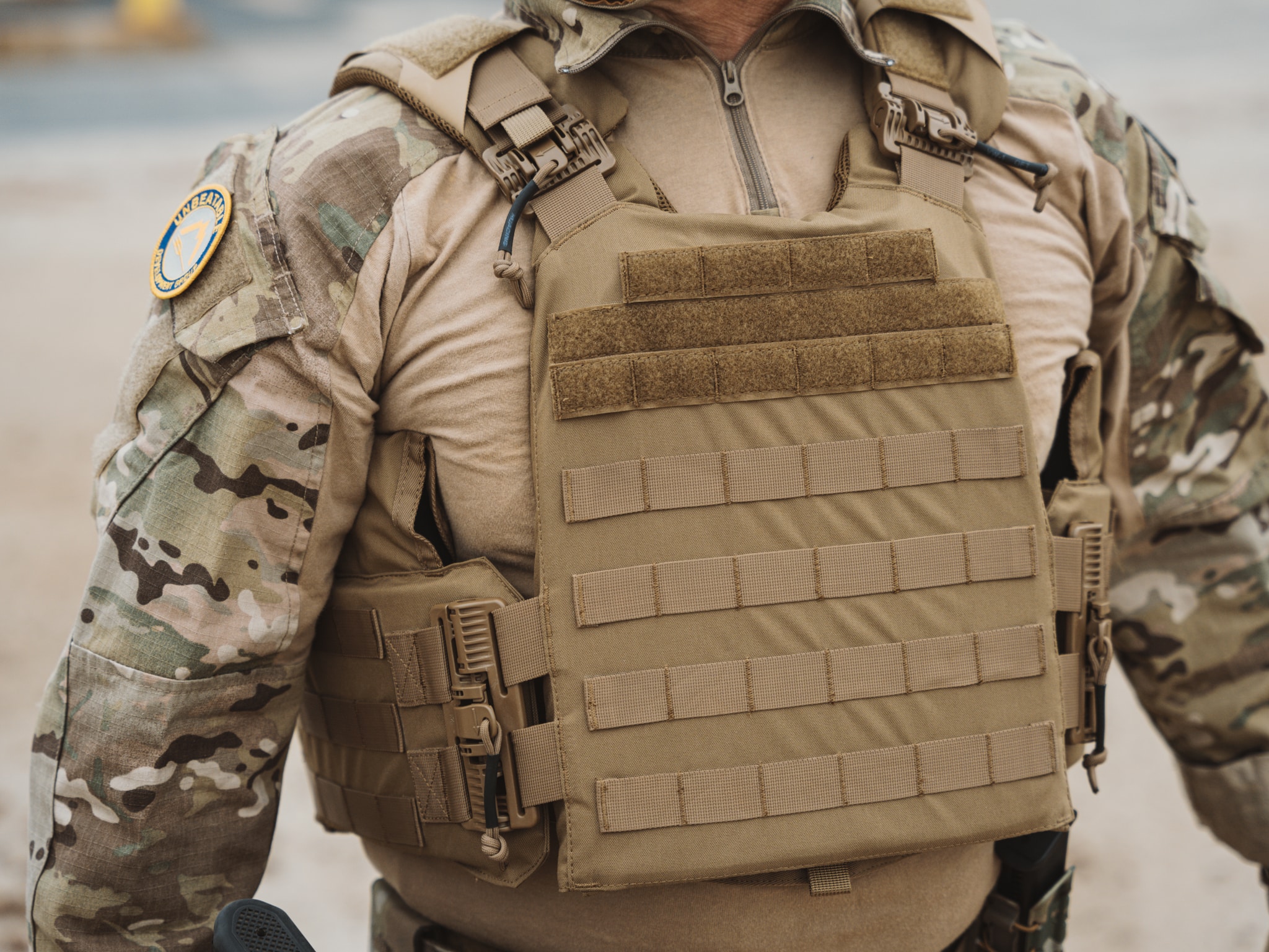 Quadrelease Plate Carrier 2.0 in Tan