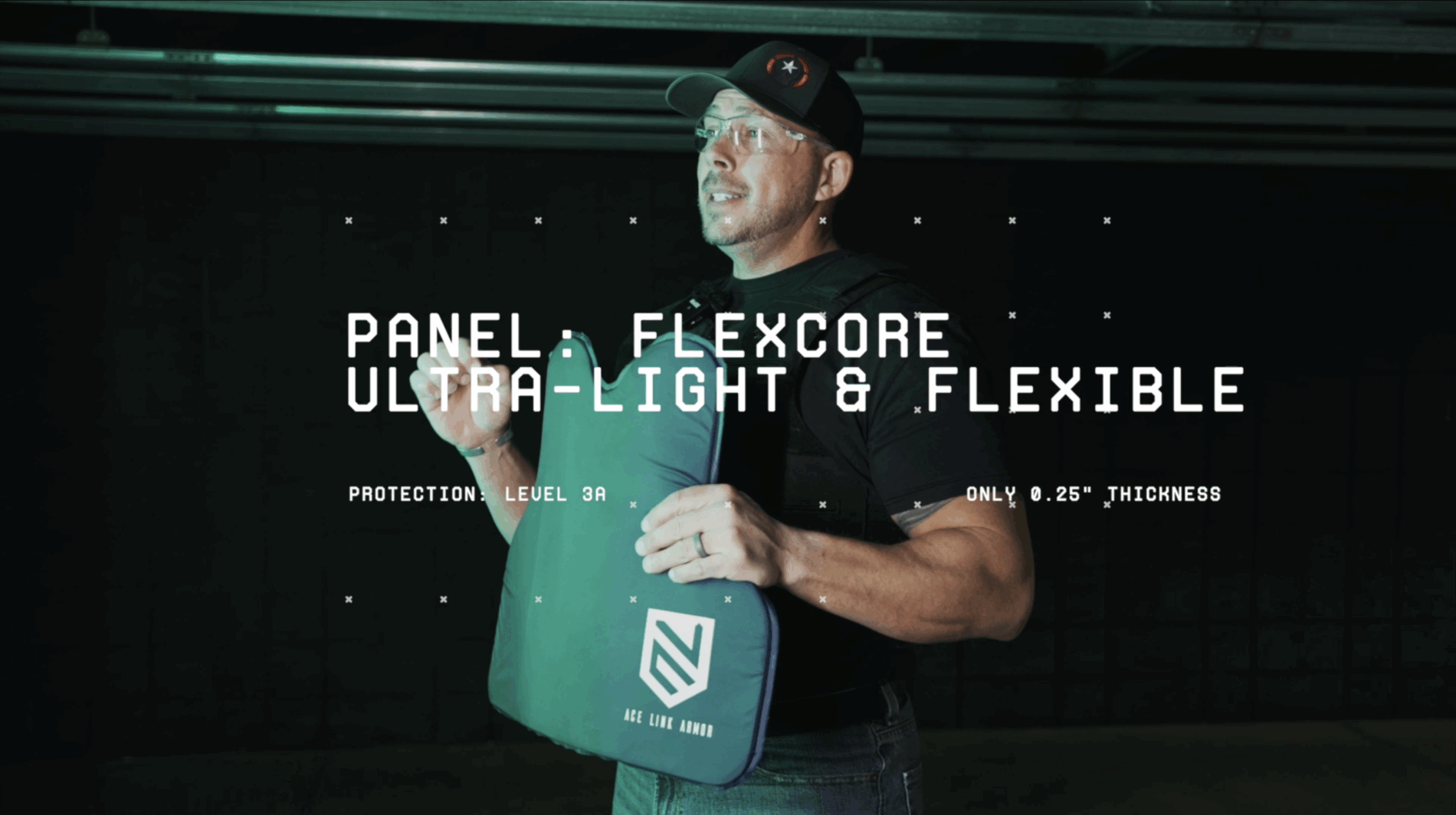 A13 Level IIIA Flexcore Ace Link Armor