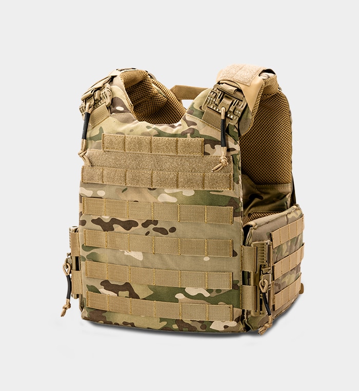 Quadrelease 2.0 Plate Carrier in Multicam