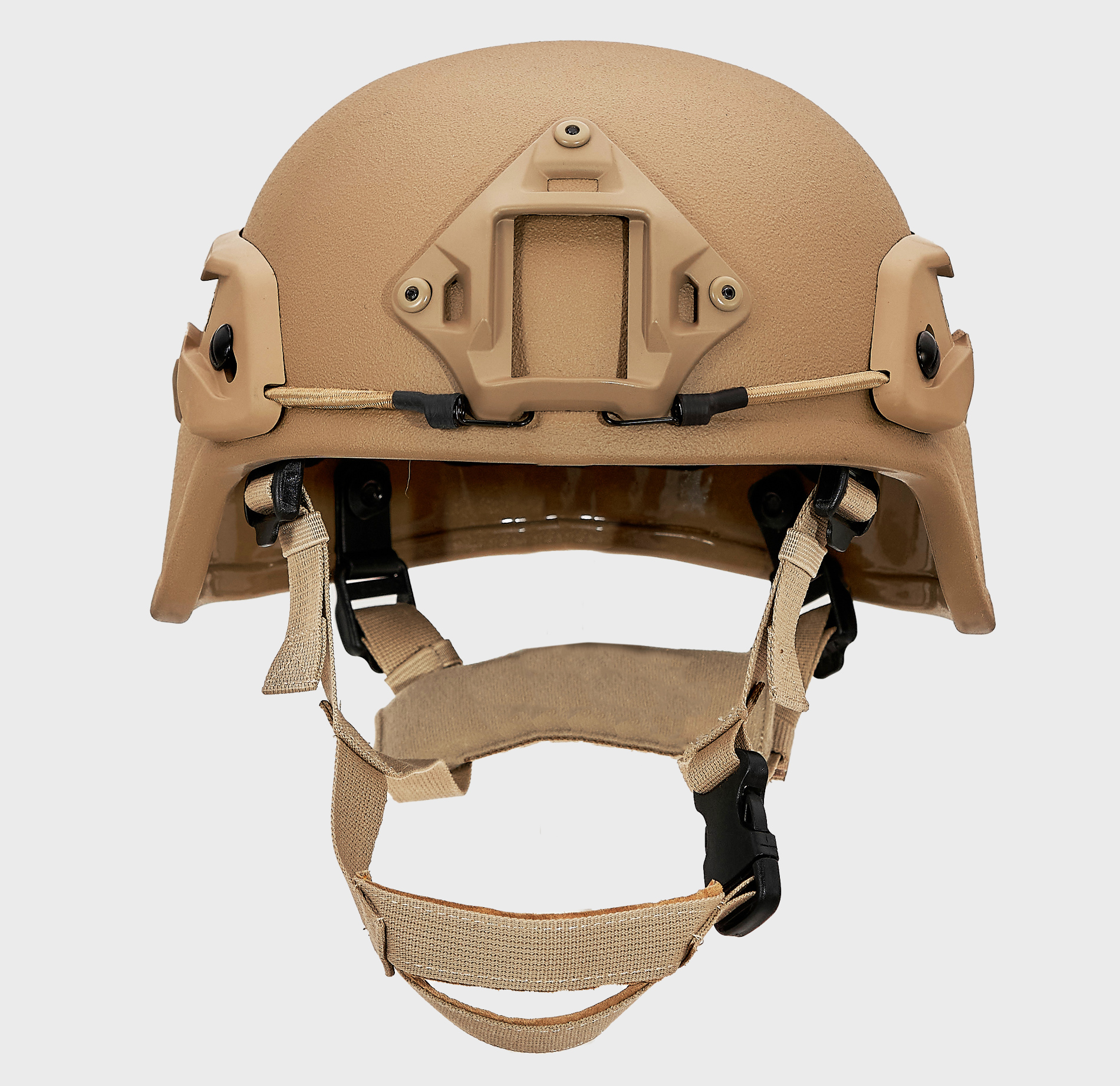 Ballistic Helmet MICH Combat Coyote Brown with Helmet Cover