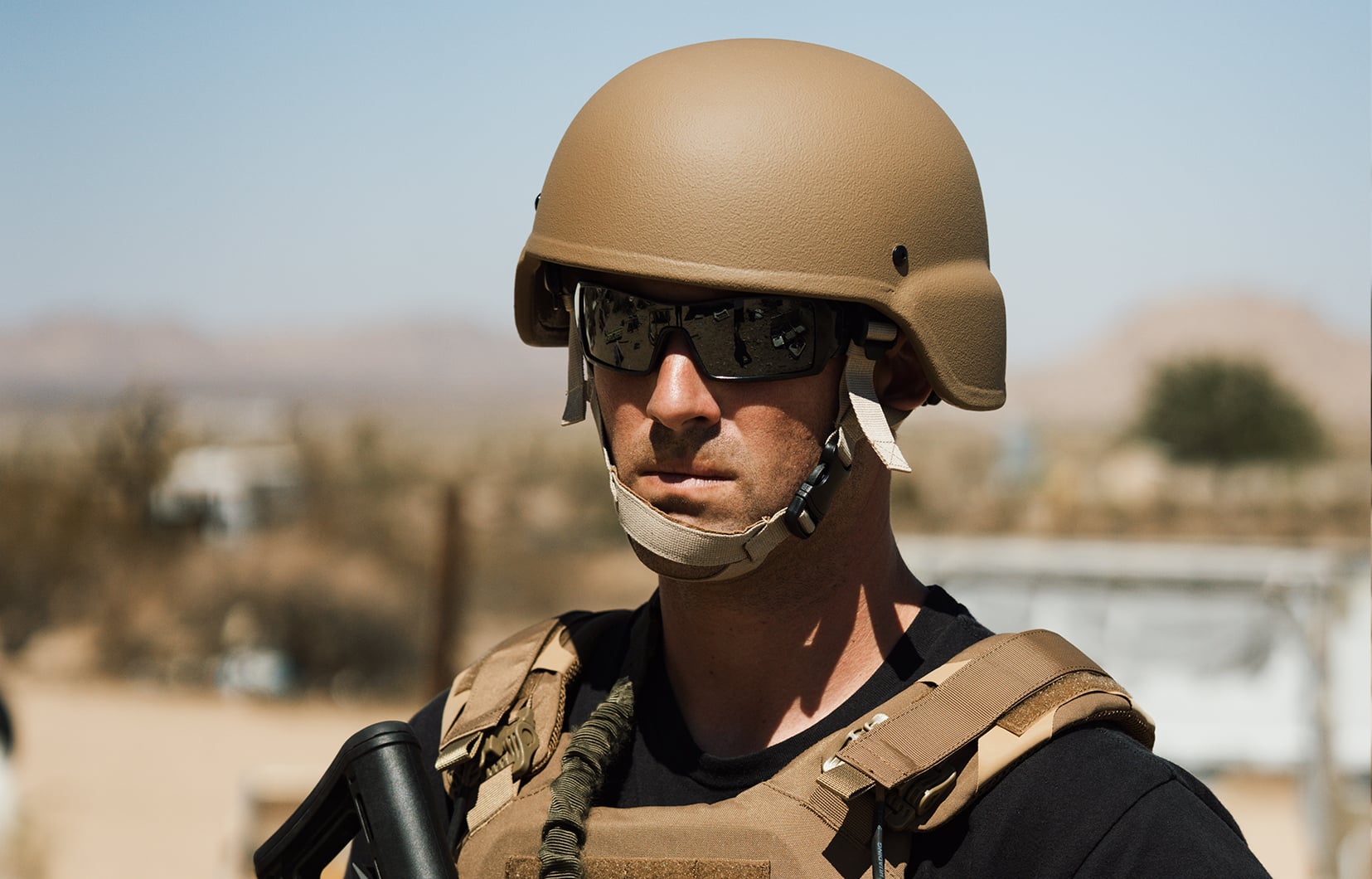 Ballistic Helmet Mich in Coyote Brown