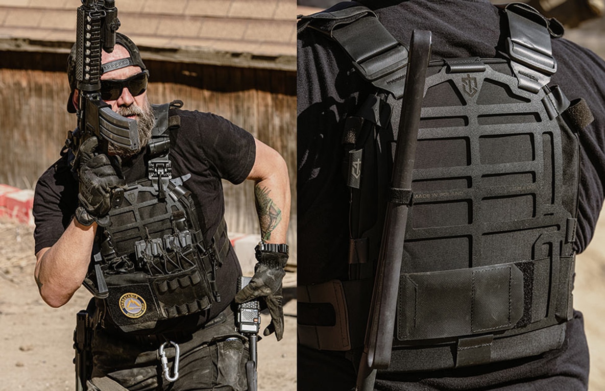 Lightweight Modular Skeletac Plate Carrier