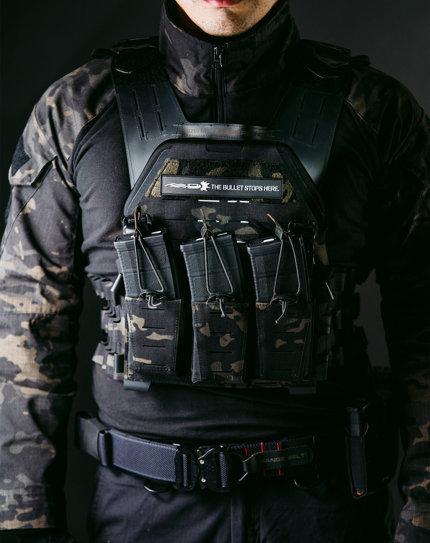 Formoza Tactical Plate Carrier Black Multicam