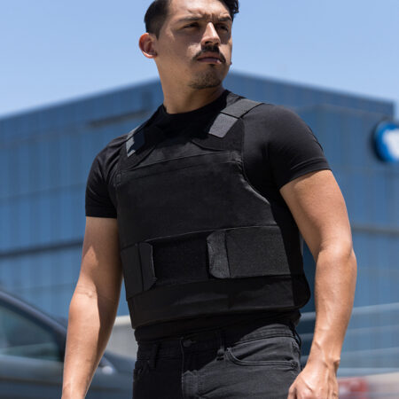 Enhancer Bulletproof Vest in Black