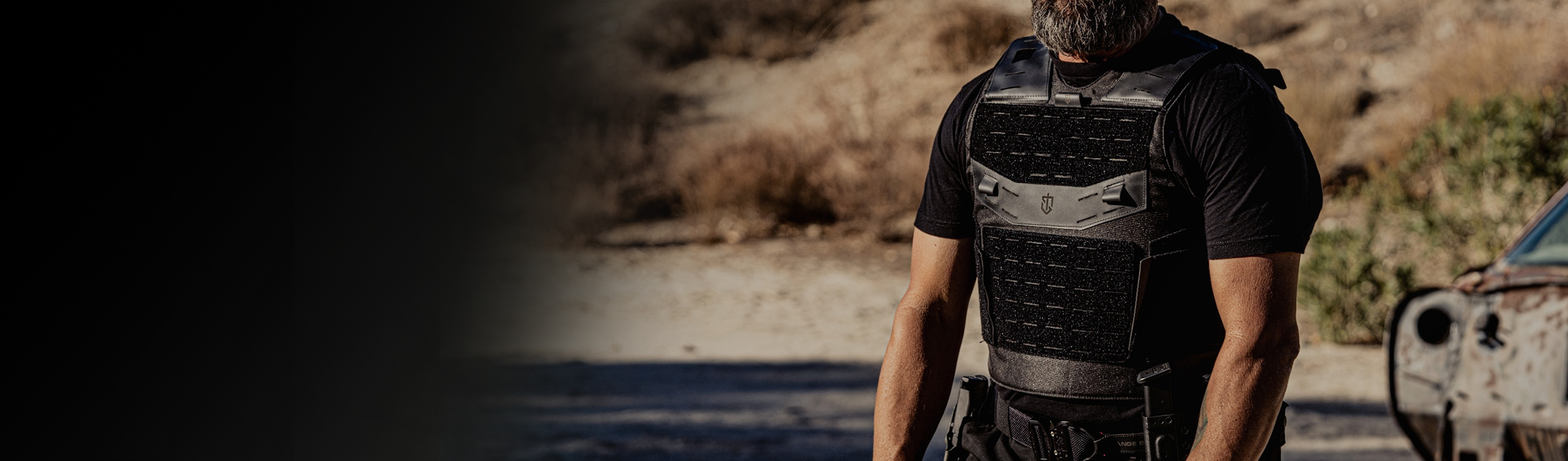 Men waring Skeletac Hybrid Tactical Bulletproof Vest