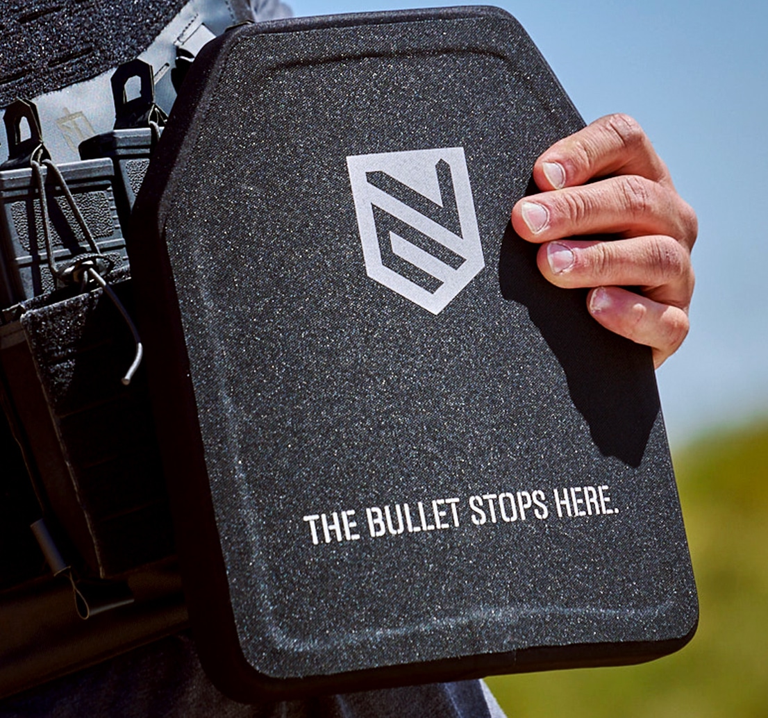 Hard Rifle Ballistic Plates Level 4 STA single curve