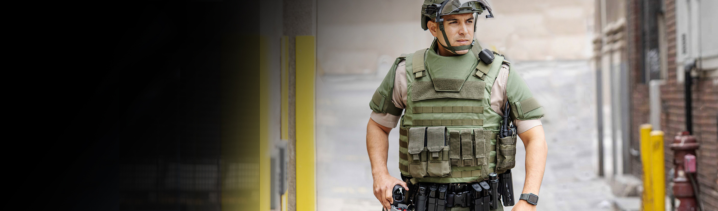 MSOV Tactical Modular Bulletproof Vest Level 3A - Total Body Coverage