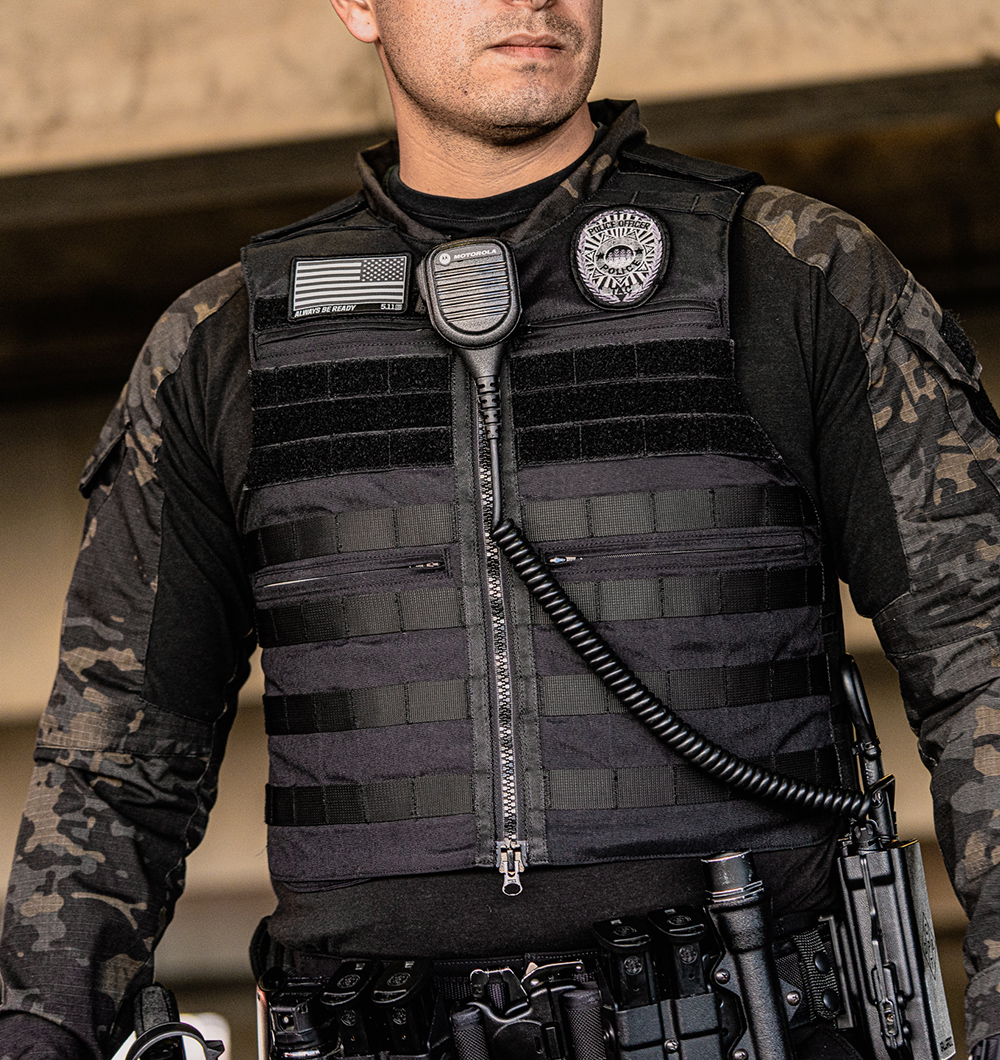 Patrol Bulletproof Vest for Security Level IIIA - Ace Link Armor