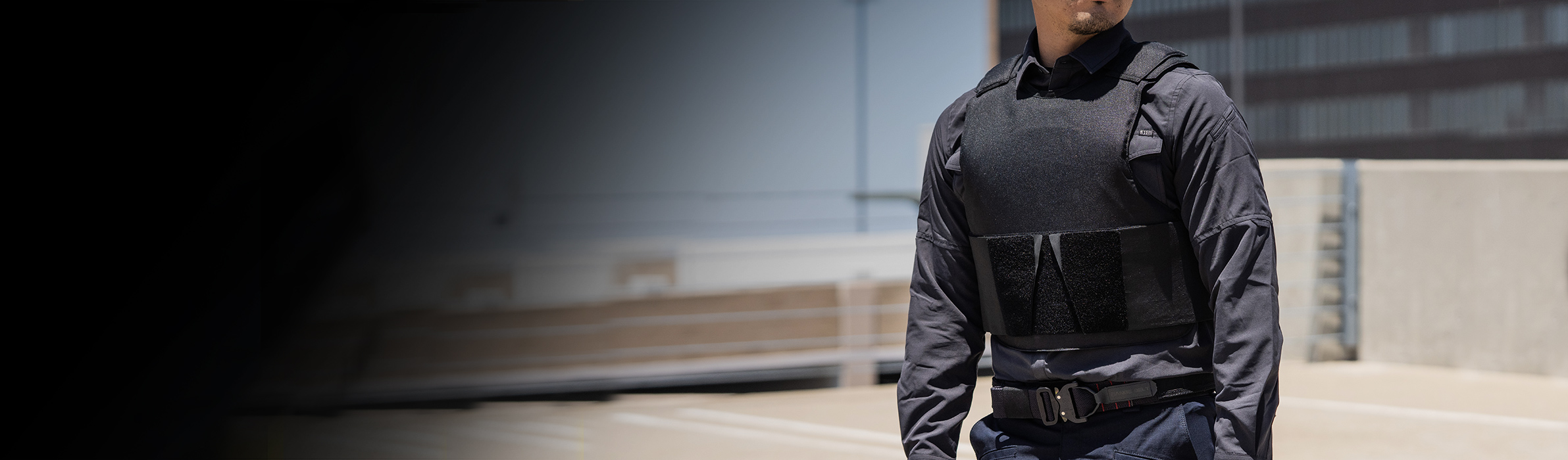 Undercover Police Officer wearing Quantum Bulletproof Vest Level IIIA
