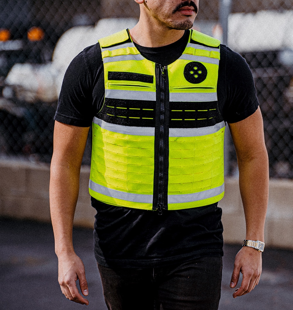 High-Vis Bulletproof Vest Level IIIA Standard