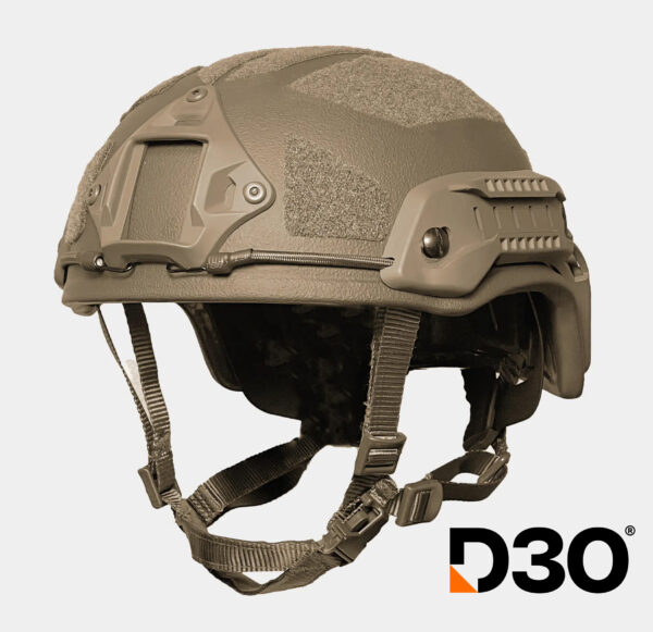 Ballistic Helmet Gen 2 Coyote Brown with Helmet Cover
