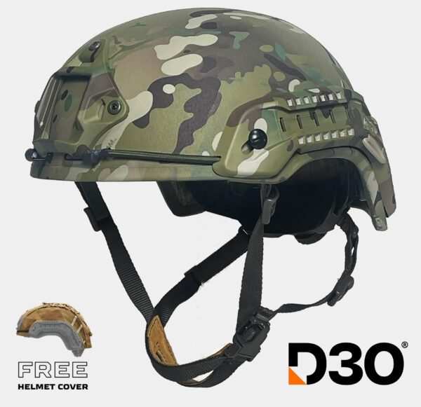 Ballistic Helmet Gen2 Multicam with Free Helmet Cover