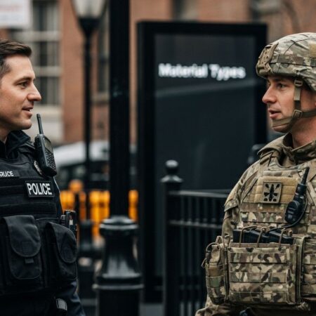 body armor materials human interaction