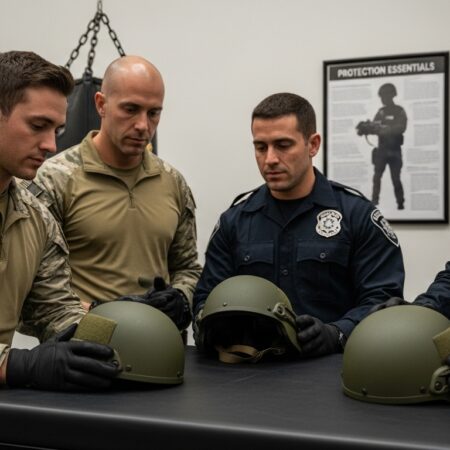 ballistic helmet protection