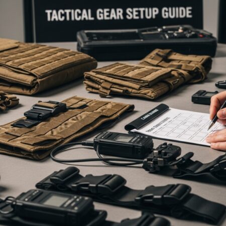tactical gear setup