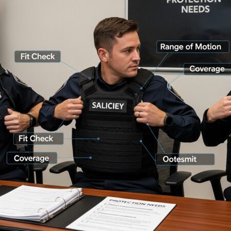 stabproof vest selection