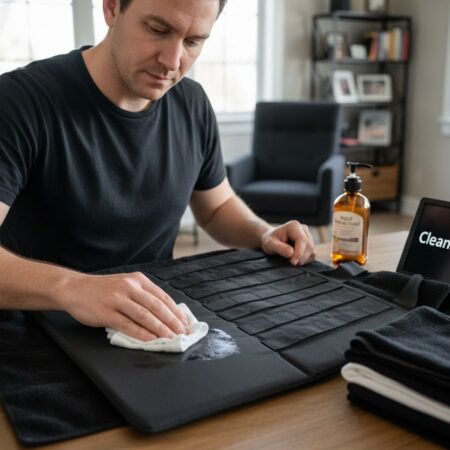 clean bulletproof vest