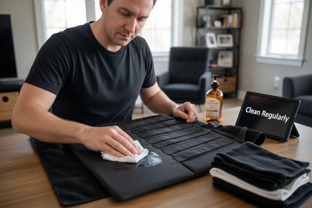 clean bulletproof vest
